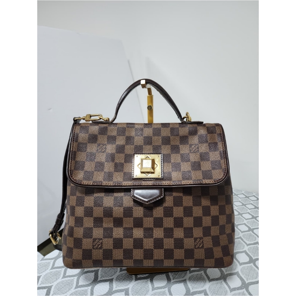 Louis Vuitton Damier Canvas Bergamo MM Bag - Picture 6 of 13